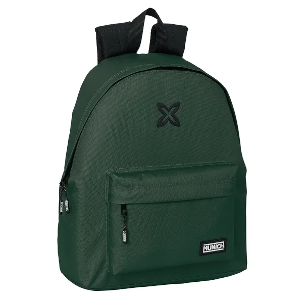 Safta Munich Basicos Mochila - Asa de Mano - 33x42x15cm - Color Verde