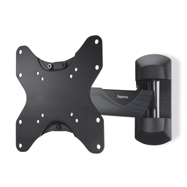 Hama Soporte de Pared para TV hasta 50" - Peso Max 35kg - Inclinable - Giratorio - VESA 200x200mm - Acero - Gestor de Cables - Color Negro