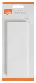 Nobo Pack de 10 Recambios para Borrador Magnetico Nobo 1901433 de Pizarra Blanca