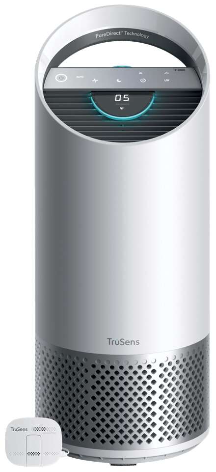 Leitz TruSens Z2000 Purificador de Aire - Lampara UVC - Elimina Gases/Olores de COV - Hasta 35m2 - Color Blanco