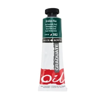 Daler Rowney Graduate Pintura al Oleo - Tubo de Aluminio - 38ml - Color Viridiano
