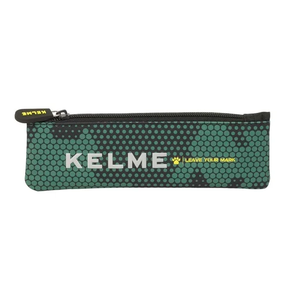 Safta Kelme Camo Portatodo - Cremallera - 0.10L - 200x10x60mm - Color Verde Camuflaje