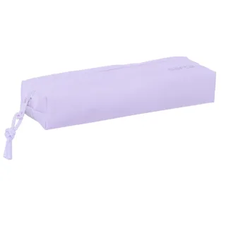 Safta Estuche Portatodo de 22cm - 1 Compartimento - Rectangular - Goma Elastica Trasera - 22x4x7cm - Color Lavanda