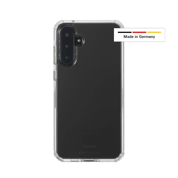 Hama Extreme Protect Funda para Samsung Galaxy A26 5G - Antideslizante - Policarbonato - Proteccion D3O - Bordes Elevados - Color Transparente