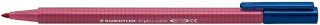 Staedtler Triplus Color 323 Rotulador de Punta Fina - Trazo 1mm Aprox - Tinta Base de Agua - Color Malva · Pack de 10 uds.