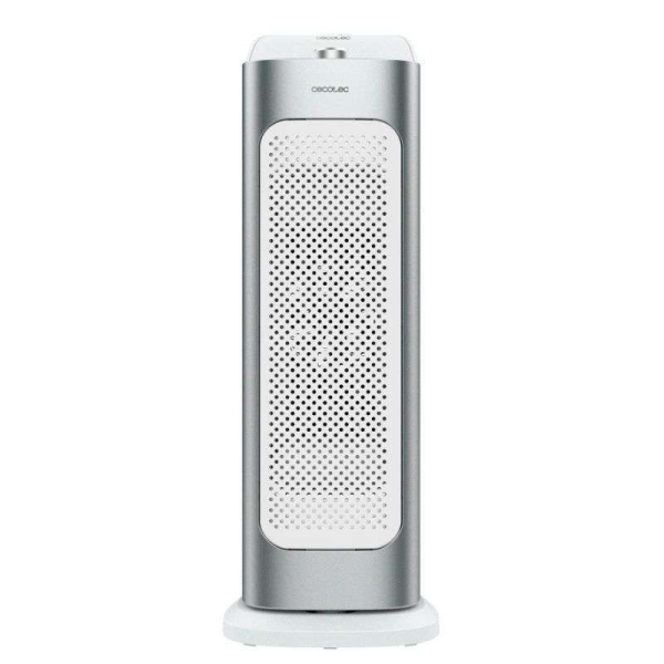 Cecotec ReadyWarm 6700 Ceramic Sky Calefactor Ceramico de Torre - Potencia de 2000W - Control Remoto - Pantalla LED - 3 Modos de Calor - Oscilante - Temporizador 24H - Seguridad Triple - Col