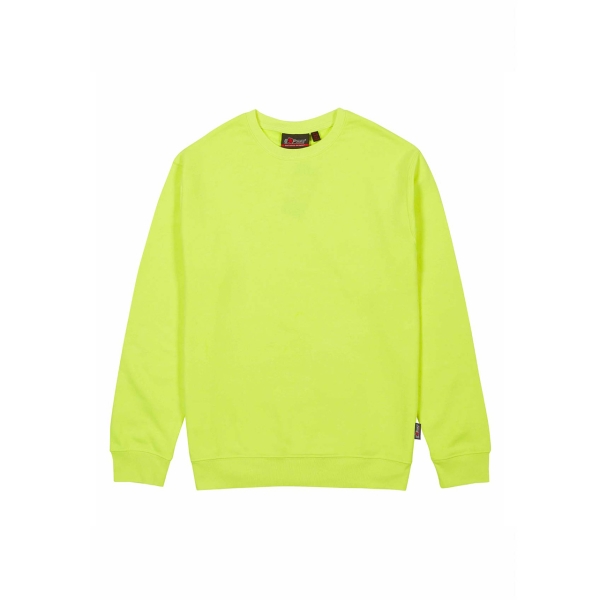 Upower Ombo Sudadera de Cuello Redondo - Talla 2XL - Comodidad y Durabilidad, Polialgodon Suave, Resistencia a Lavados, Ajuste Versatil, Detalles de Punto Elastico - Color Amarillo