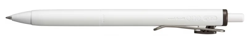 Uni-ball ONE UMN-S-07 Boligrafo de Tinta Liquida - Punta de Bola 0.7mm - Escritura Ultra Fluida - Agarre Suave y Comodo - Color Marrón Oscuro · Pack de 12 uds.