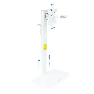 Tooq DB1127TN-W Soporte mesa monitor/tv 17-27" Bco