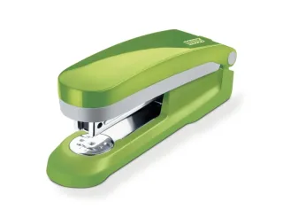 Novus Evolution E 25 Fresh Grapadora + Caja de 200 Grapas 24/6 - Hasta 25 Hojas - Grapado Cerrado, Abierto y Clavado - Color Verde