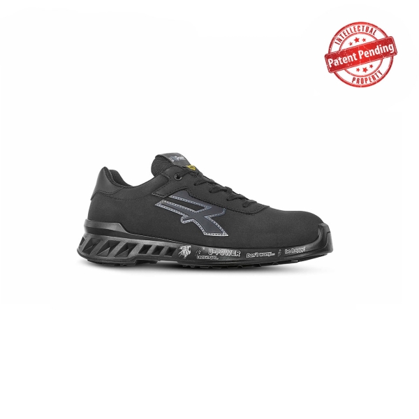 Upower Ben S ESD Calzado de Seguridad Resistentes al Agua - Talla 35 - Puntera AirToe Aluminium, Suela Antideslizante y Antiabrasion, Sistema Antiperforacion, Proteccion Contra el Frio - Col