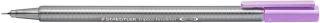 Staedtler Triplus Fineliner 334 Rotulador de Punta Fina - Trazo de 0.3mm - Tinta Base de Agua - Color Lavanda · Pack de 10 uds.