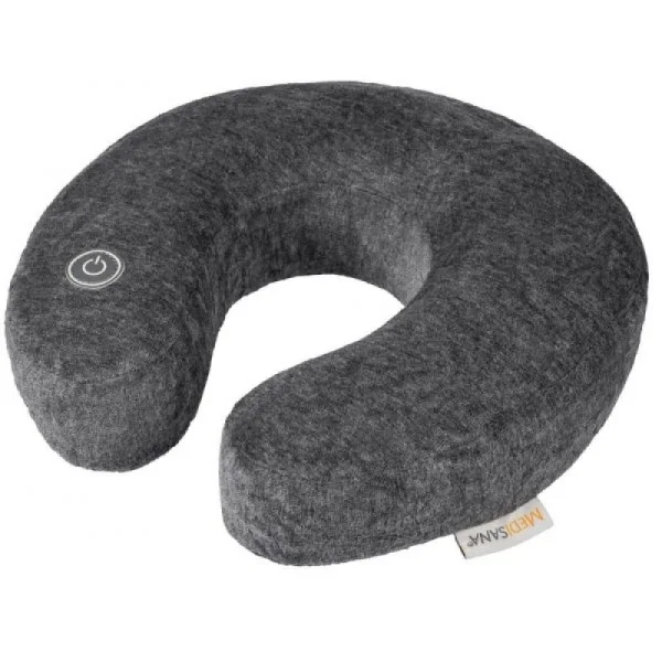 Medisana NM870 Cojin de Masaje Cervical Portatil - Masaje Vibratorio para Cuello y Hombros - Espuma Moldeada de Alta Comodidad - Ideal para Viaje y Uso en Casa - Incluye Bolsa Integrada