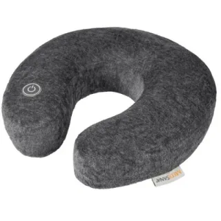 Medisana NM870 Cojin de Masaje Cervical Portatil - Masaje Vibratorio para Cuello y Hombros - Espuma Moldeada de Alta Comodidad - Ideal para Viaje y Uso en Casa - Incluye Bolsa Integrada
