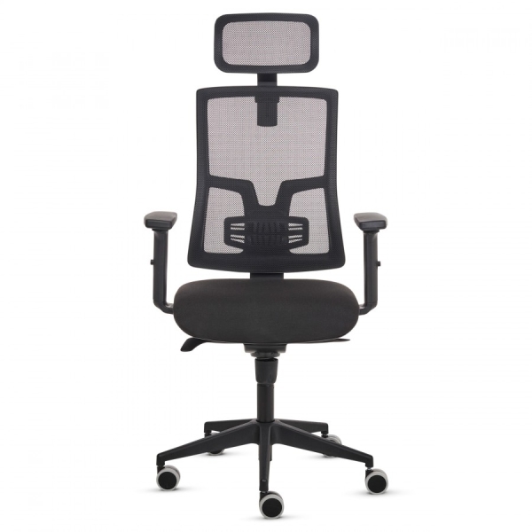 Fellowes Silla Ergonómica Eleganza Plus Negra