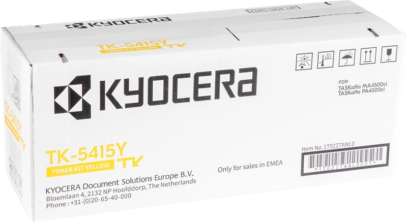 Kyocera TK5415 Amarillo Cartucho de Toner Original - 1T02Z7ANL0/TK5415Y
