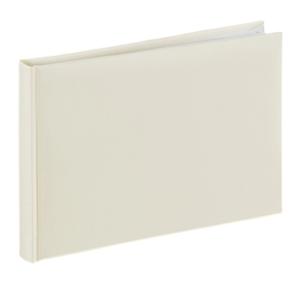 Hama Fine Art Album de Fotos - 36 Paginas Blancas - Tapa de Papel - 24x17cm - Color Beige