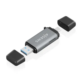 Aisens Lector SD MSD MMC RS-MMC MMCM USBA USBC