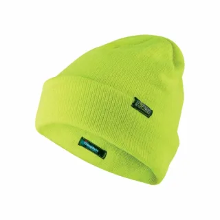 Upower One Ropa de Trabajo con Gorro de Invierno Thinsulate - Talla Unica - Linea Plus, Comodidad y Proteccion, Material Acrilico - Color Amarillo Fluorescente