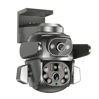 XO CR04 Camara Vigilancia WiFi - FullHD - Deteccion de Movimiento - Vision Nocturna - Sonido Bidireccional - Color Negro