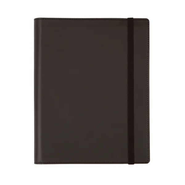 Finocam Duoband Agenda con Bloc de Notas en Catalan - Anual 2026 - Formato E10 - 168x15x226mm - Semana Vista Horizontal - Color Negro