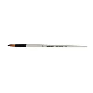Daler Rowney Graduate Pincel Multitecnica - Pelo Sintetico - Mango Largo - Redondo, Nº20