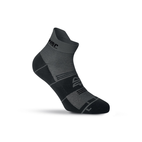 Upower Balmy Calcetines de Trabajo Cortos - Talla L - Maxima Transpirabilidad, Ventilacion Superior, Costuras Planas Antirrozaduras, Talon y Puntera Reforzados, Alta Durabilidad - Color Gris