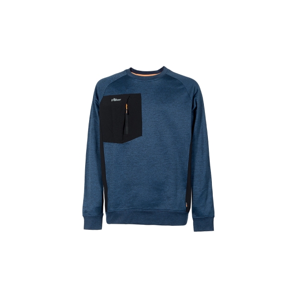 Upower York Sudadera Polar Cuello Redondo - Talla 2XL - Peso Ligero - Color Azul Marino