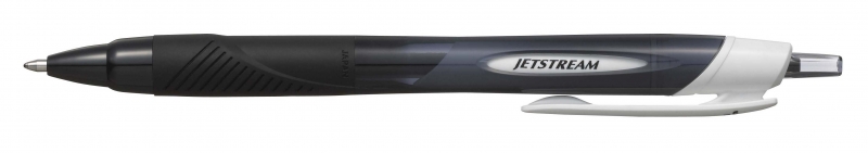 Uni-ball JetStream Sport SXN-150 Boligrafo Retractil - Punta de Bola 1mm - Tinta Pigmentada Resistente al Agua y Luz - Secado Instantaneo - Color Negro · Pack de 12 uds.