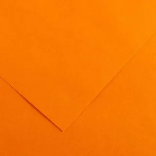 Canson Guarro Pack de 25 Cartulinas Iris de 185g - 50x65cm - Color Mandarina
