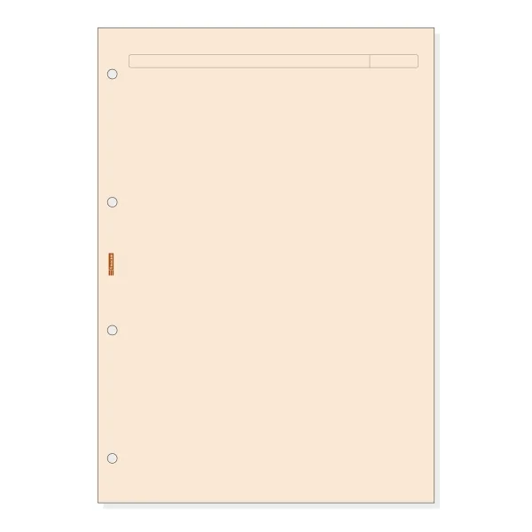 Finocam R4043 Recambio para Agendas Open - Formato A4 - 210x5x297mm - Color Crema