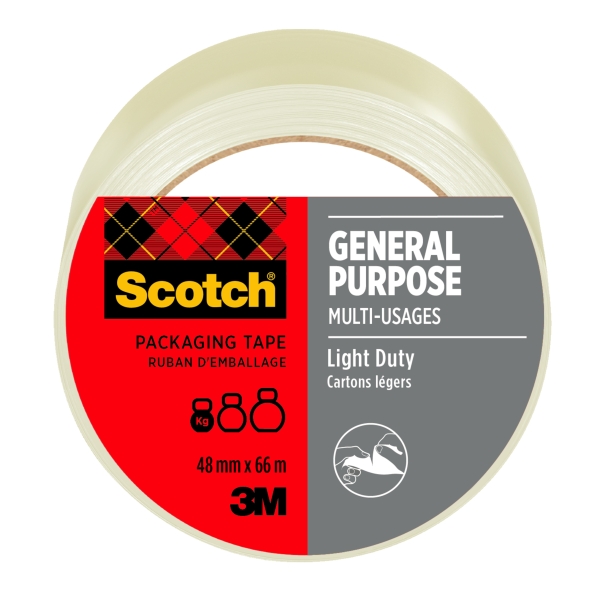 Scotch Precinto de Embalaje - 48mm x 66m - Color Transparente