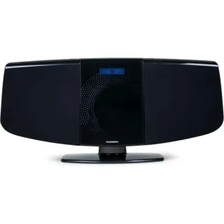 Thomson MIC400BT Micro Cadena 60W Bluetooth - Reproductor de CD, Radio FM - AUX-IN de 3,5mm - Mando a Distancia - Color Negro