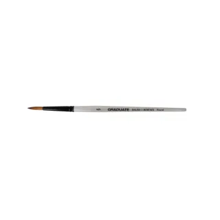 Daler Rowney Graduate Pincel Multitecnica - Pelo Sintetico - Mango Corto - Redondo Nº6
