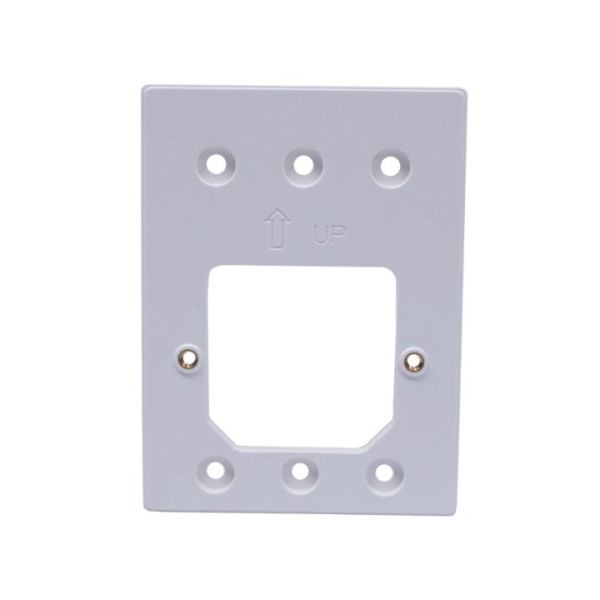 Ruijie RG-AP180-MNT Pack de 10 Placas de Montaje para Punto de Acceso AP180 - Universal para Cajas de Conexion US/EU - Color Blanco