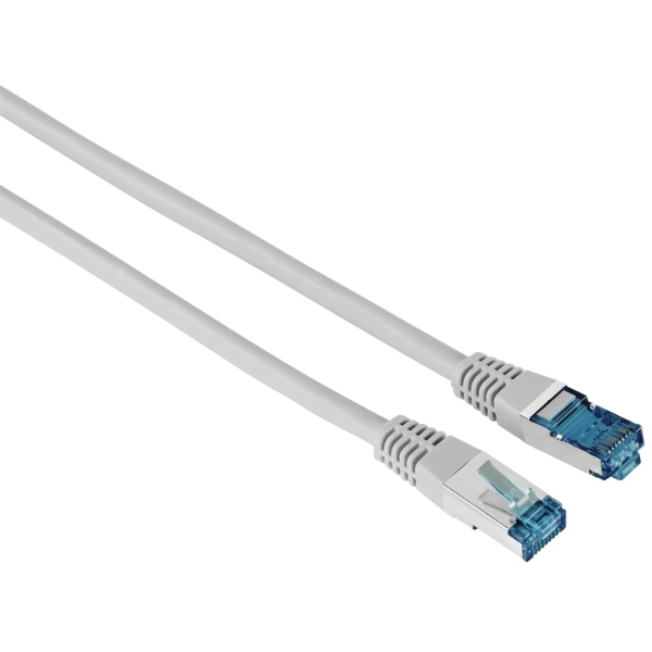 Hama Entry Cable de Red UTP RJ45 Cat-6 - Longitud 3m- Velocidad hasta 1Gbps - Blindado - Color Gris