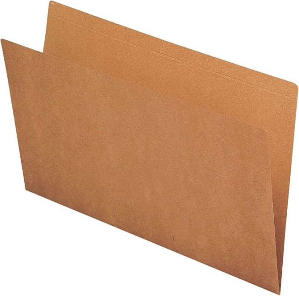 Fade Subcarpetas Simples - Formato Folio - Cartulina Kraft de 230g/m2 - Color Marron · Pack de 50 uds.