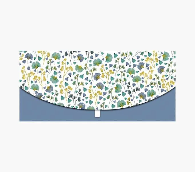 Pictura Tarjeta Money Cards - Tarjeta de Regalo Tipo Sobre Horizontal - Tematica de Flores - 21.3x9.6cm - Embolsada Individualmente en Celofan - Incluido Sobre Blanco - Papel con Certificacion FSC