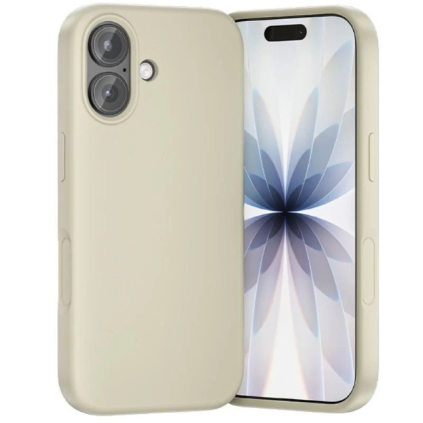 Vention Funda de Silicona para Iphone 17 - Anillo Magnetico MagSafe - Incluye Accesorios - Color Beige