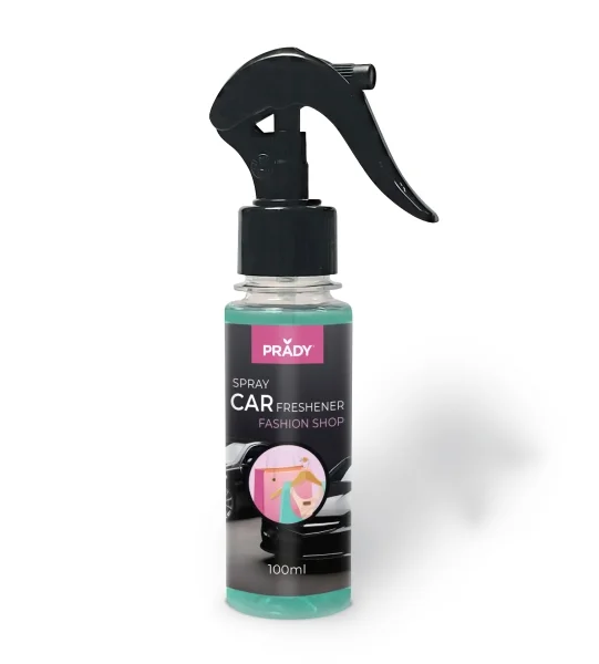 Prady Ambientador Coche Fashion Shop - Frasco de 100 ml - Spray Pulverizador