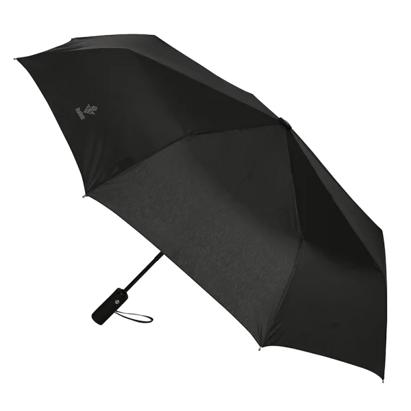 Safta Real Betis Balompie Premium Paraguas Automatico de 102cm - 8 Paneles - Asa Engomada - Punta de PVC - Poliester - Nervios de Acero de 8mm - Color Negro