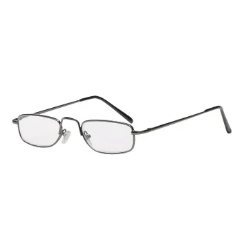 Hama Gafas de Lectura de +2.5 Dioptrias - Montura Metalica - Unisex - Color Plata