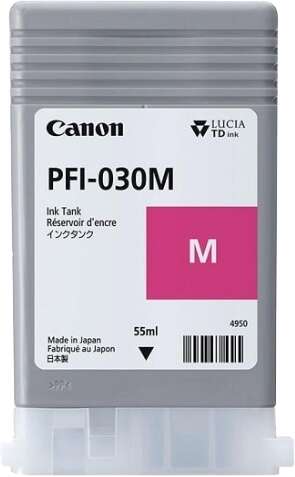 Canon PFI030 Magenta Cartucho de Tinta Original - 3491C001/PFI-030M