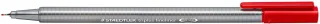 Staedtler Triplus Fineliner 334 Rotulador de Punta Fina - Trazo de 0.3mm - Tinta Base de Agua - Color Rojo · Pack de 10 uds.