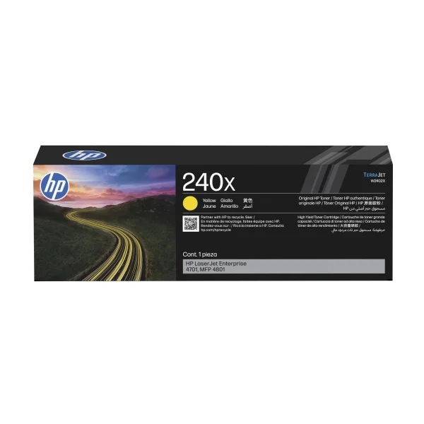 HP W2402X Amarillo Cartucho de Toner Original - 240X