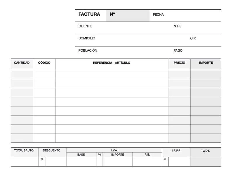 Apli Talonario Factura 1/8 Apaisado Duplicado A-67 - Papel Autocopiativo - 50 Juegos por Talonario - Numeracion Secuencial - Blanco y Amarillo
