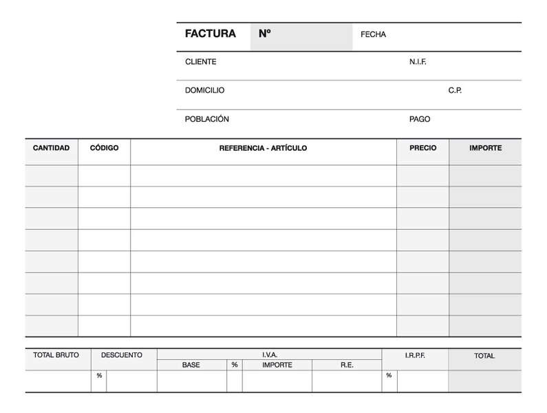 Apli Talonario Factura 1/8 Apaisado Duplicado A-67 - Papel Autocopiativo - 50 Juegos por Talonario - Numeracion Secuencial - Blanco y Amarillo