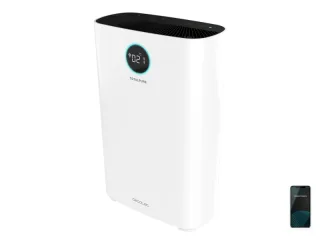 Cecotec TotalPure 7500 Connected Purificador de Aire - 60W - Control Wi-Fi y Tactil - Cobertura hasta 200m3 - Sensor de Calidad Del Aire - Silencioso 68dB - Modo Noche y Temporizador - Color