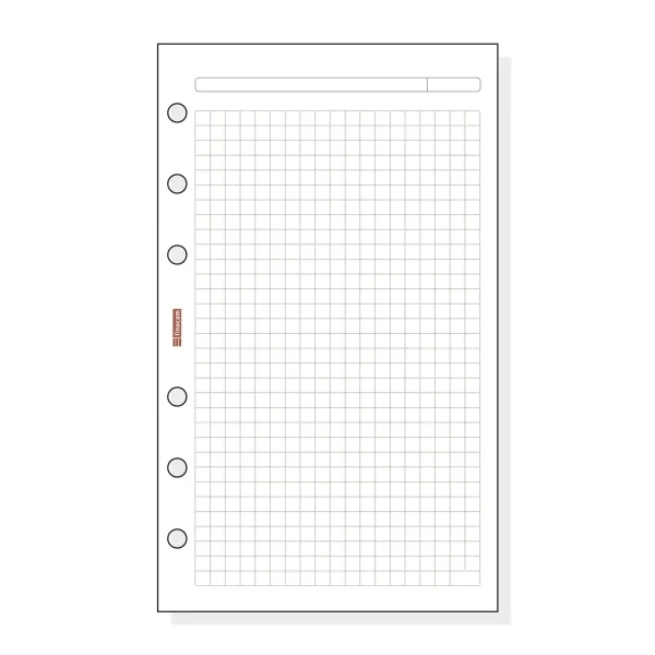 Finocam R440 Recambio para Agendas Open - Cuadriculado - Formato 400 - 91x5x152mm - Color Blanco