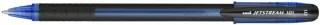 Uni-ball JetStream SX-101-10 Boligrafo de Tinta - Punta de Bola 1mm - Secado Instantaneo - Ideal para Zurdos - Color Azul · Pack de 12 uds.